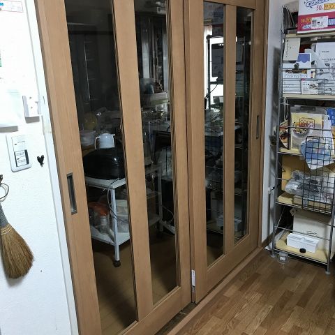 LDKに間仕切りを取り付けました のアイキャッチ画像
