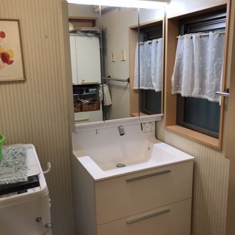 北区T様邸洗面交換工事 のアイキャッチ画像
